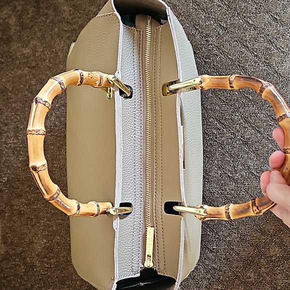 Bamboo Handle Tote - Picture 6 of 6